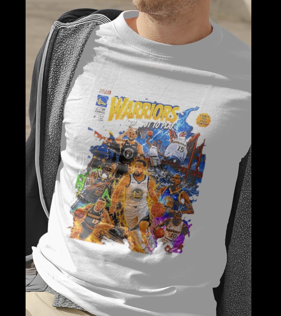 Golden State Warriors Come Out To Play Comic Book Marvel Oracle Arena T-Shirt
