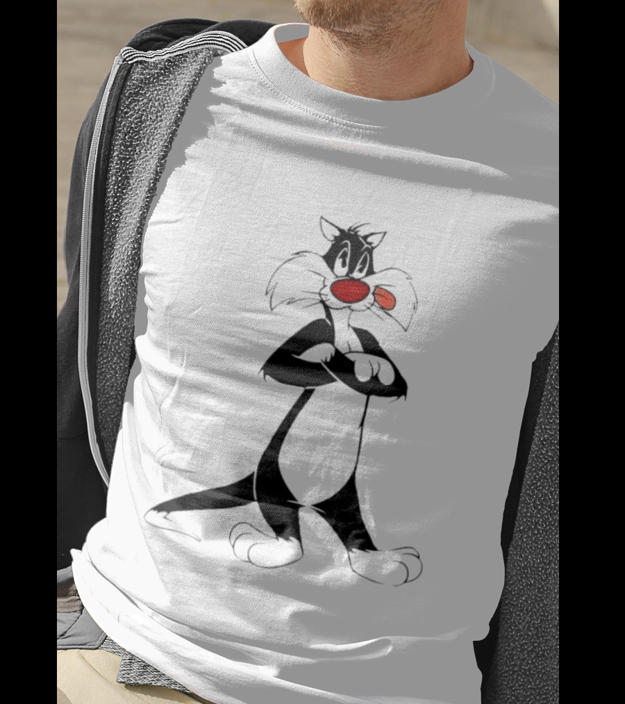 Sylvester The Cat Looney Tunes Warner Bros T-Shirt