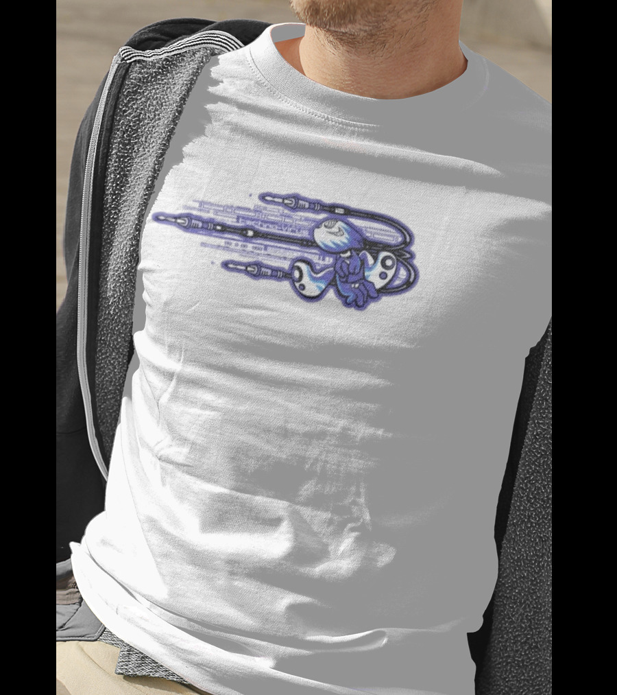 Techno Virus Digitalvirus No1 Cyber Character With Circuit T-Shirt