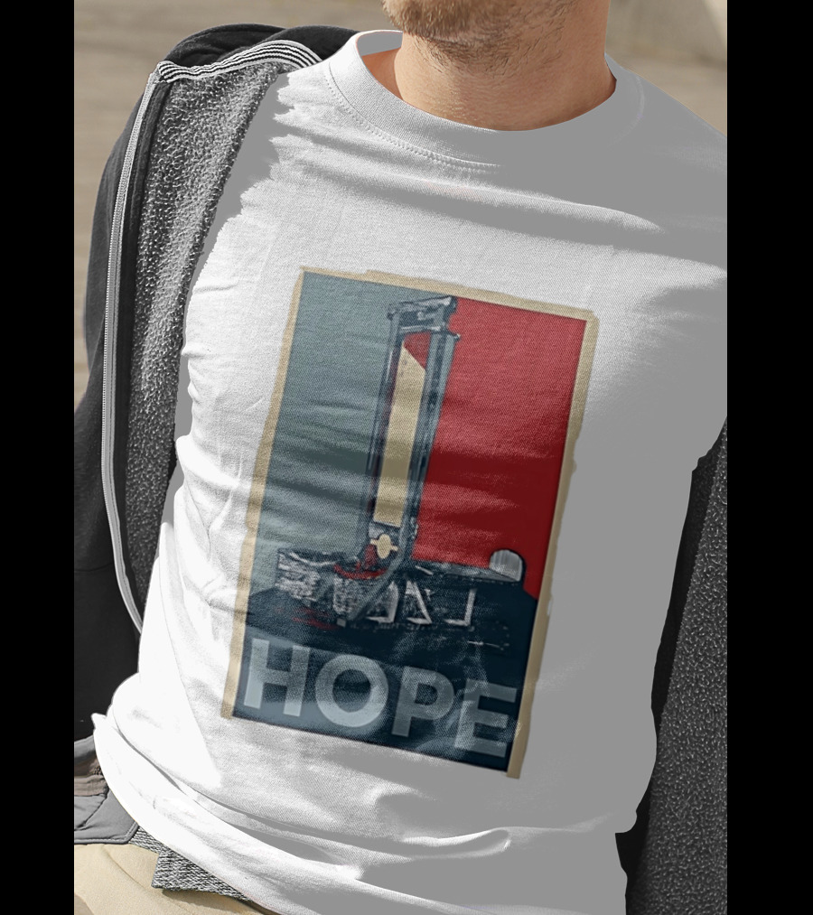 Hope Guillotine Vintage Style Political Icon Concept T-Shirt