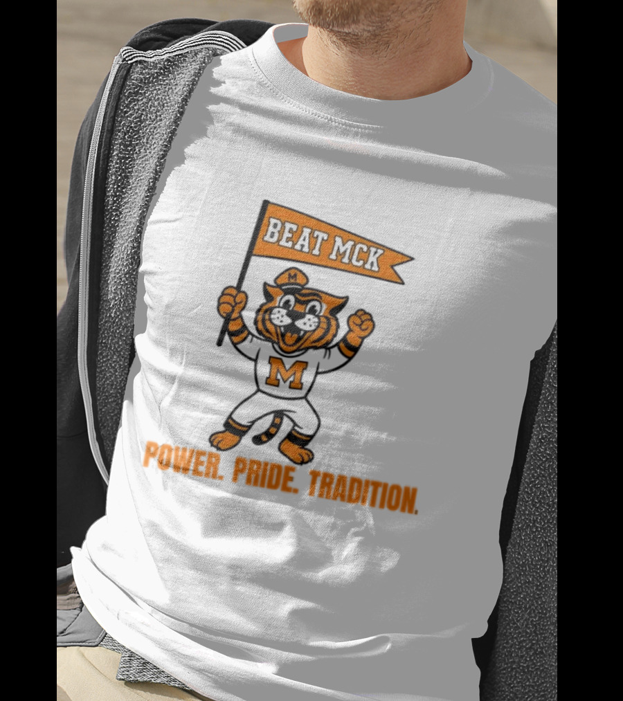 Beat McK Massillon Tigers Football Power Pride Tradition T-Shirt
