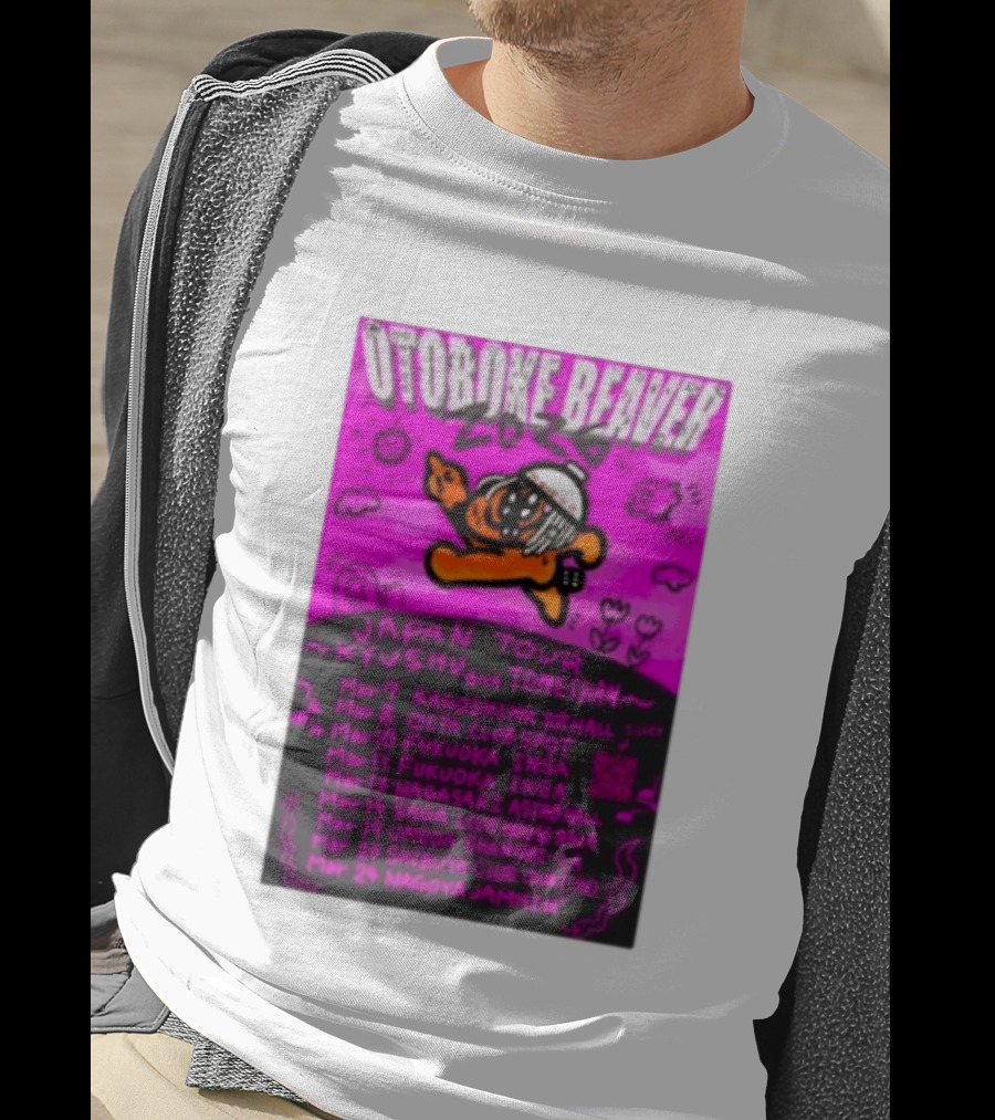 Otoboke Beaver Japan Tour 2026 Kyushu Tomiehan Kagoshima Oita Fukuoka Nagasaki Saga Umeda Shibuya Nagoya T-Shirt