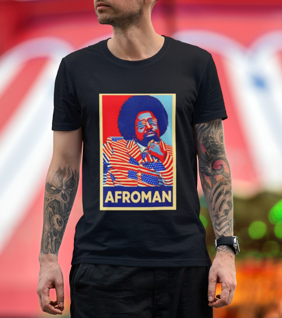 Afroman American Flag Glass Hope 2026 T-Shirt