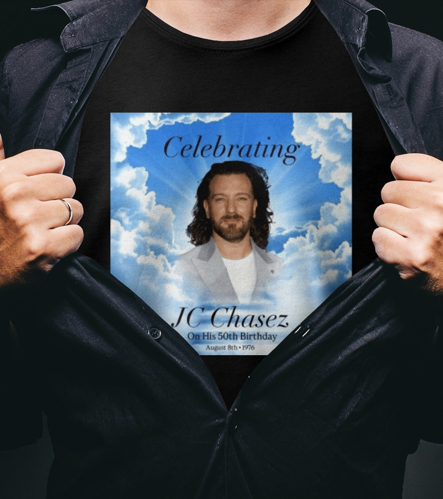 Celebrating JC Chasez On His 50th Birthday August 8th 1976 T-Shirt