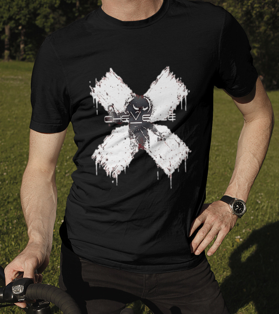 Chevelle Band Alternative Metal Hard Rock Distressed X T-Shirt