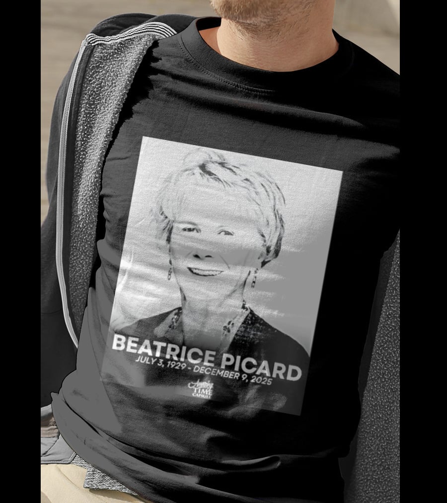 BEATRICE PICARD JULY 3 1929 DECEMBER 9 2025 America's Time Capsule T-Shirt
