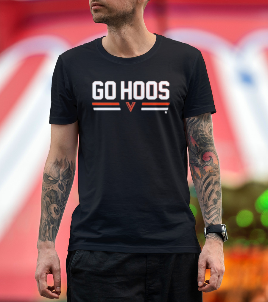 Go Hoos Virginia Cavaliers UVA Fans Spirit T-Shirt