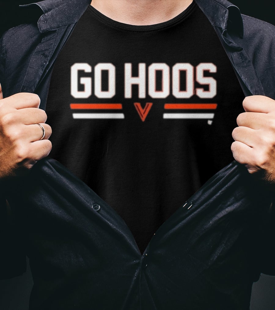 Go Hoos Virginia Cavaliers UVA Fans Spirit T-Shirt