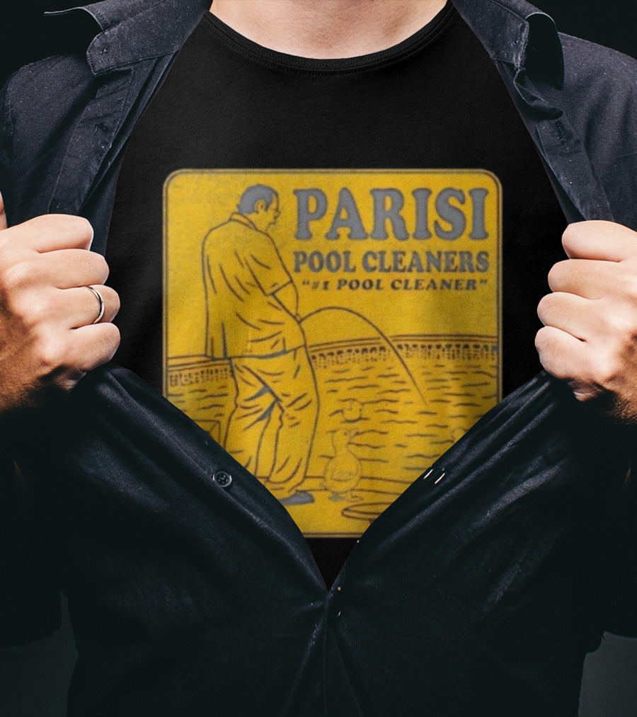 Parisi Pool Cleaners "#1 Pool Cleaner" Vintage Humorous T-Shirt