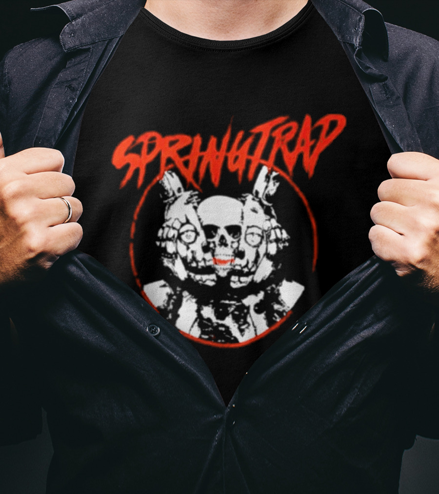 Five Nights At Freddy's Springtrap Horror Character Fan T-Shirt