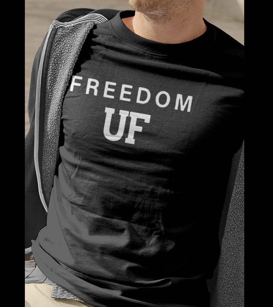 FREEDOM UF Text Block T-Shirt