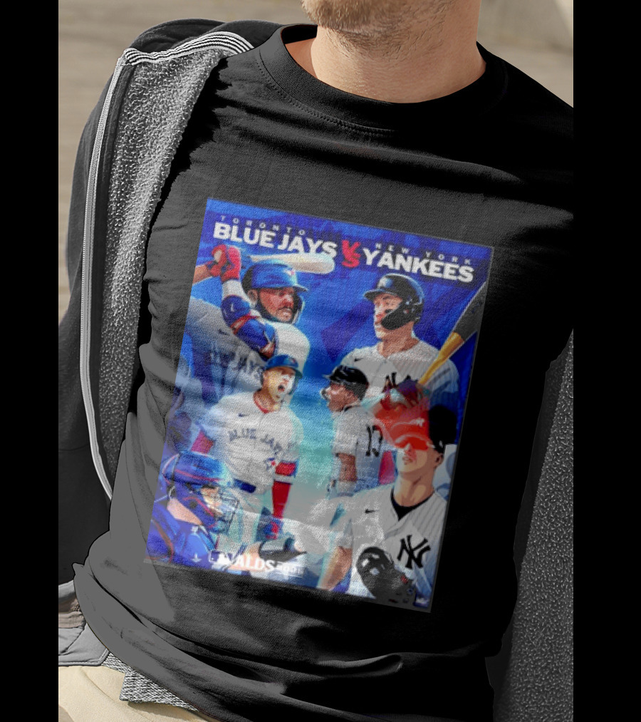 Toronto Blue Jays Vs New York Yankees ALDS 2025 MLB Showdown T-Shirt