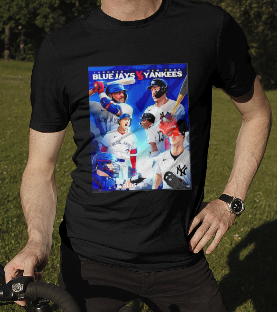 Toronto Blue Jays Vs New York Yankees ALDS 2025 MLB Showdown T-Shirt