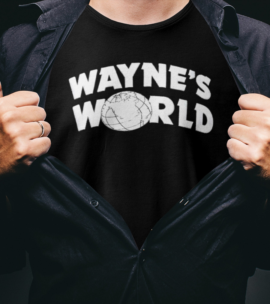 Wayne's World 90s Comedy Classic Film Merchandise T-Shirt