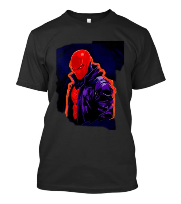 Red Hood Jason Todd DC Comics Vigilante Masked Hero T-Shirt