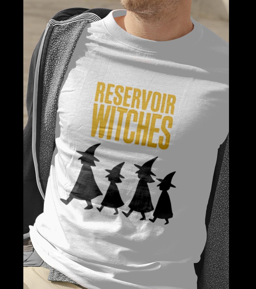 Reservoir Witches Walking In Silhouette With Classic Halloween T-Shirt