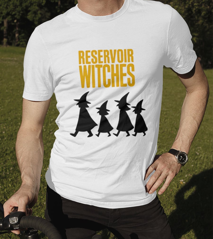 Reservoir Witches Walking In Silhouette With Classic Halloween T-Shirt