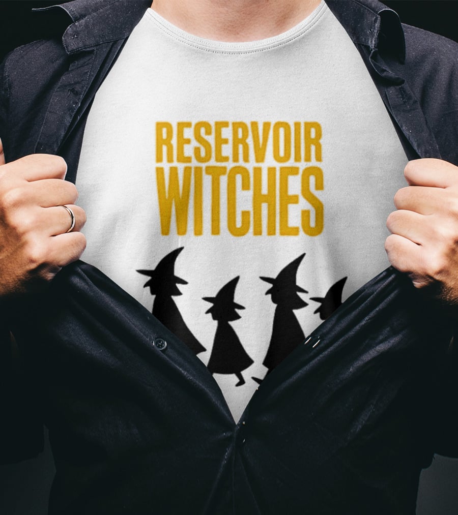 Reservoir Witches Walking In Silhouette With Classic Halloween T-Shirt