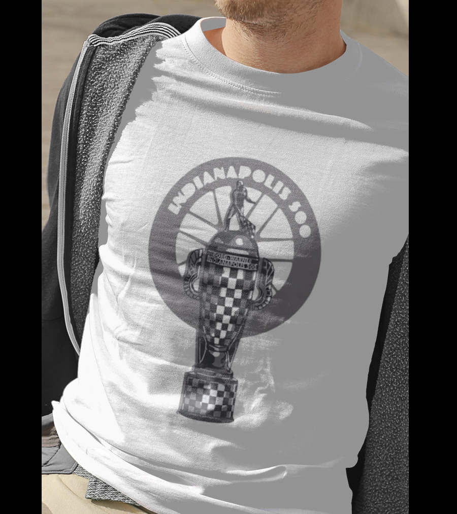 Indianapolis 500 Borg Warner Trophy Auto Racing T-Shirt