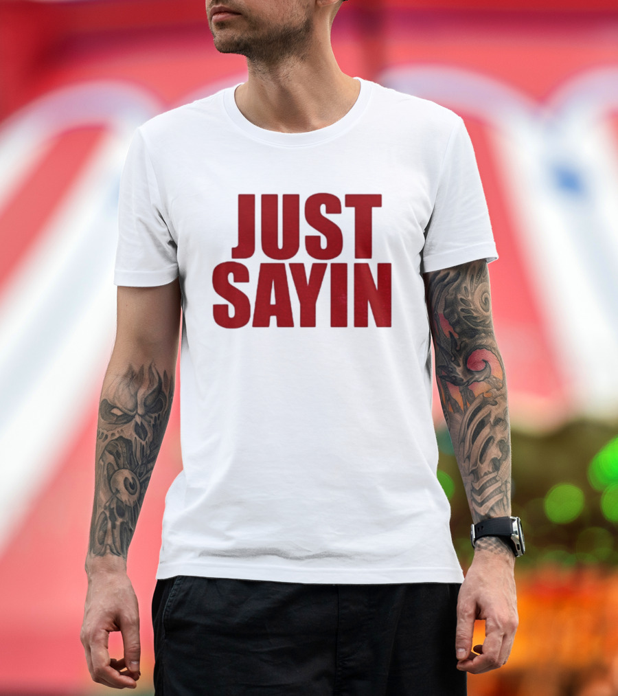 Ohio State Buckeyes Football 2025 Julian Sayin Just Sayin T-Shirt