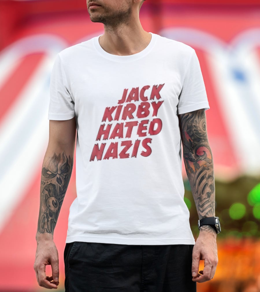 Jack Kirby Hated Nazis Limited Edition T-Shirt