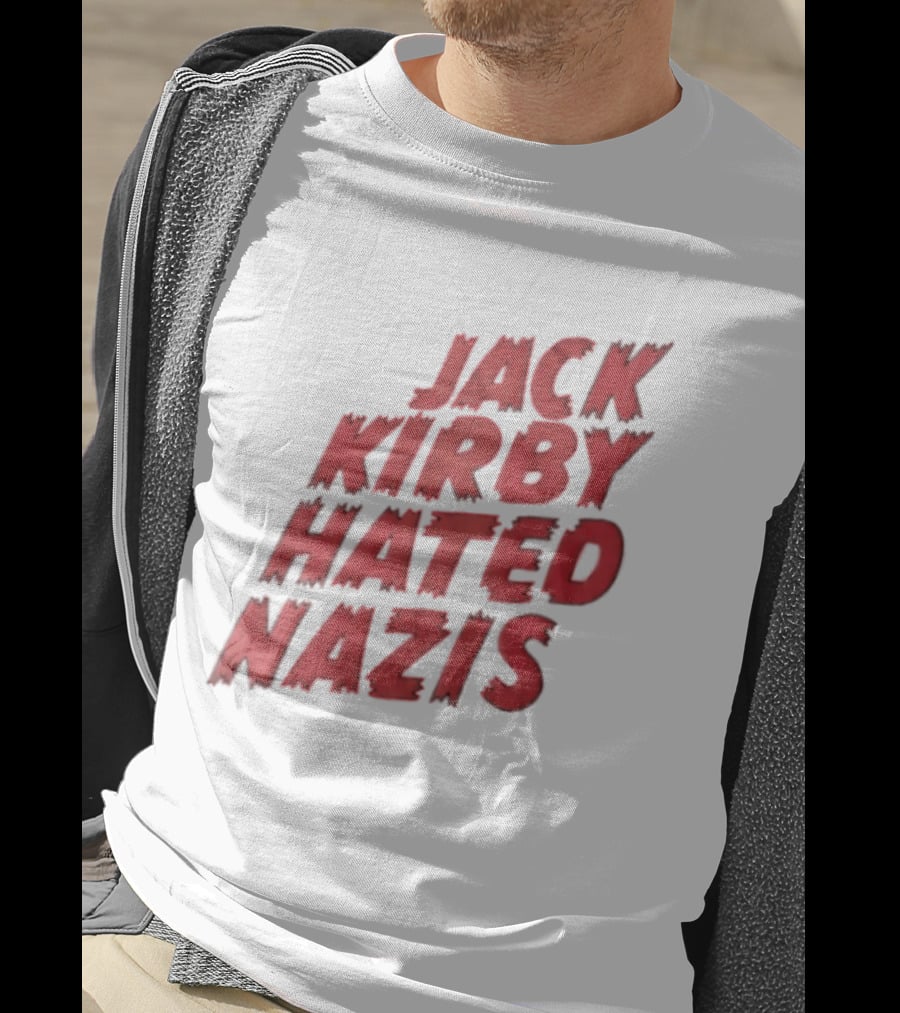 Jack Kirby Hated Nazis Limited Edition T-Shirt