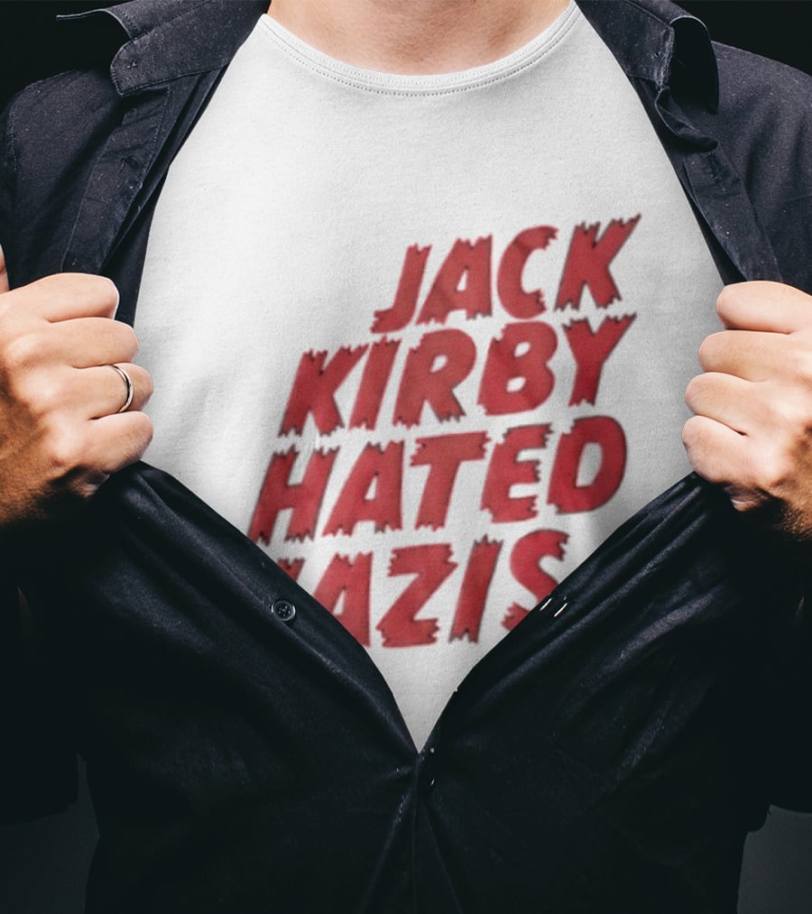 Jack Kirby Hated Nazis Limited Edition T-Shirt