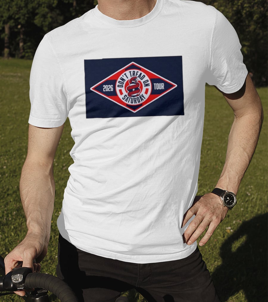 Don't Tread On Saturday 2026 Tour Snake Emblem College Football T-Shirt