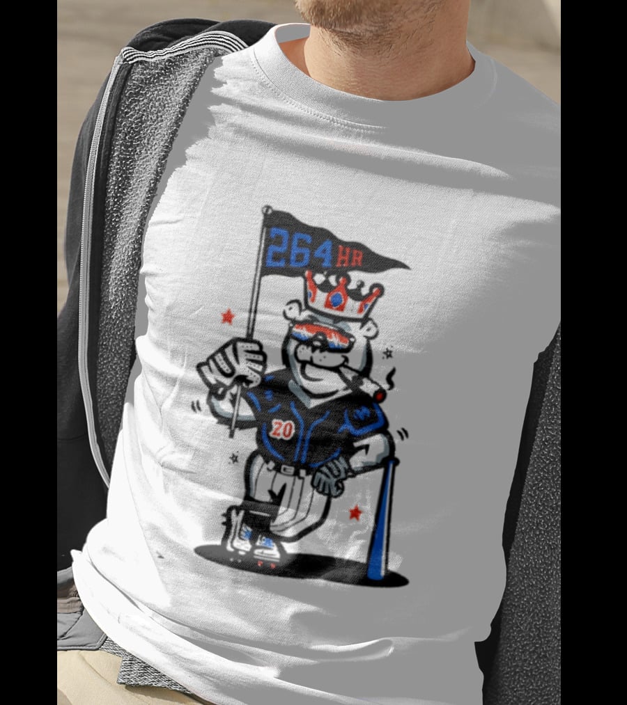 Polar Pete 264HR King Of Queens Ny Mets Christmas T-Shirt