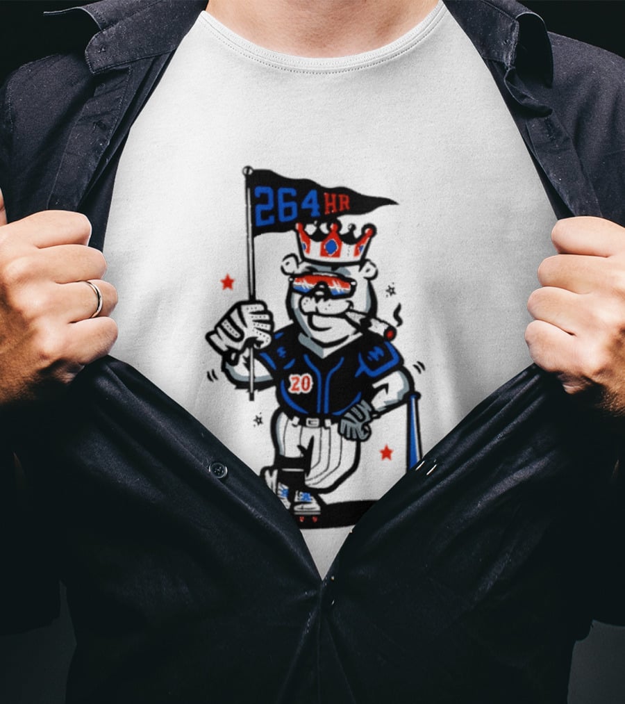 Polar Pete 264HR King Of Queens Ny Mets Christmas T-Shirt