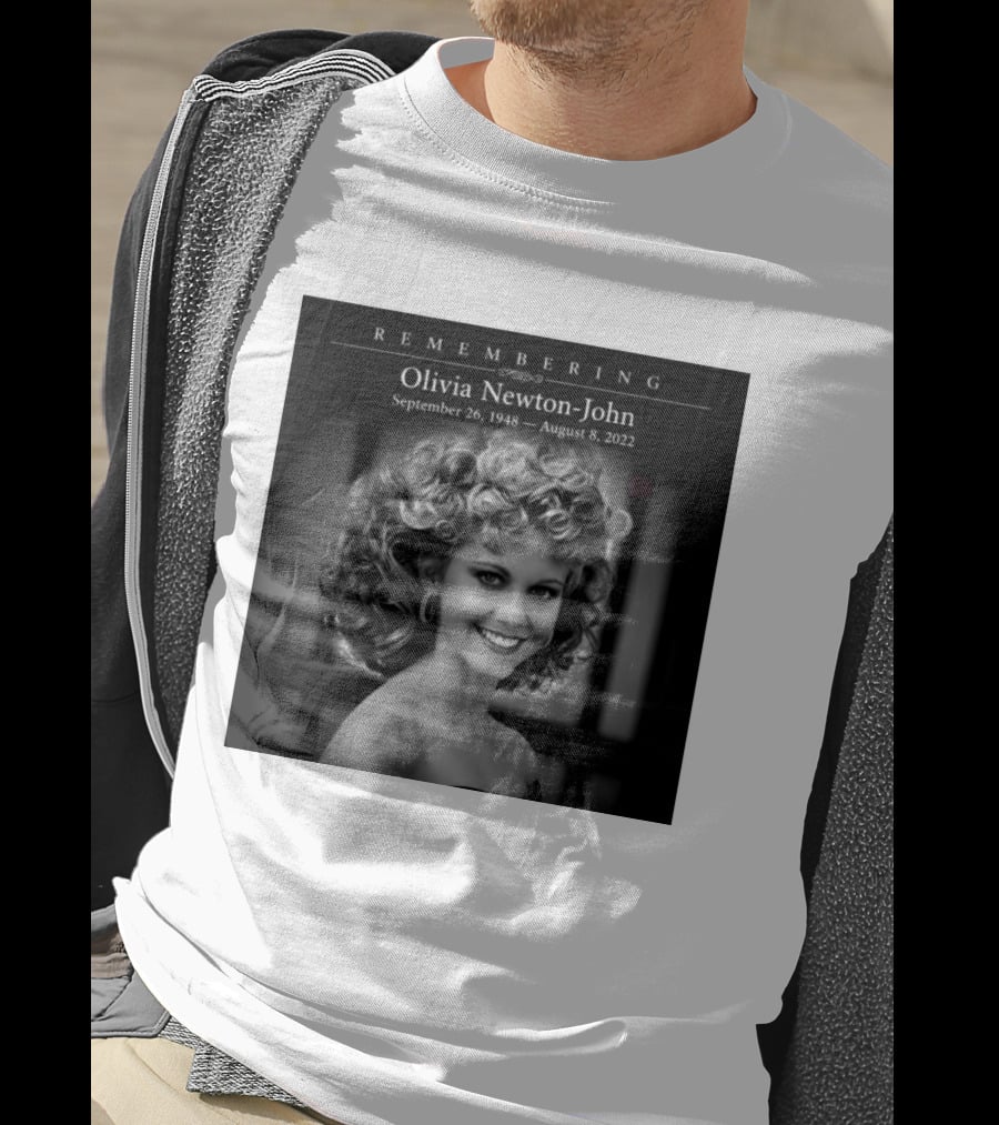 Olivia Newton John Remembering September 26 1948 August 8 2022 T-Shirt