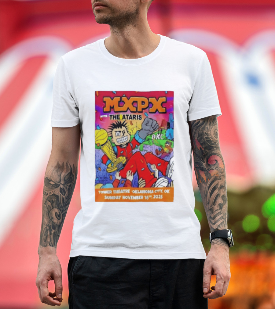 Mxpx With The Ataris Tower Theatre Oklahoma City November 16 2025 T-Shirt