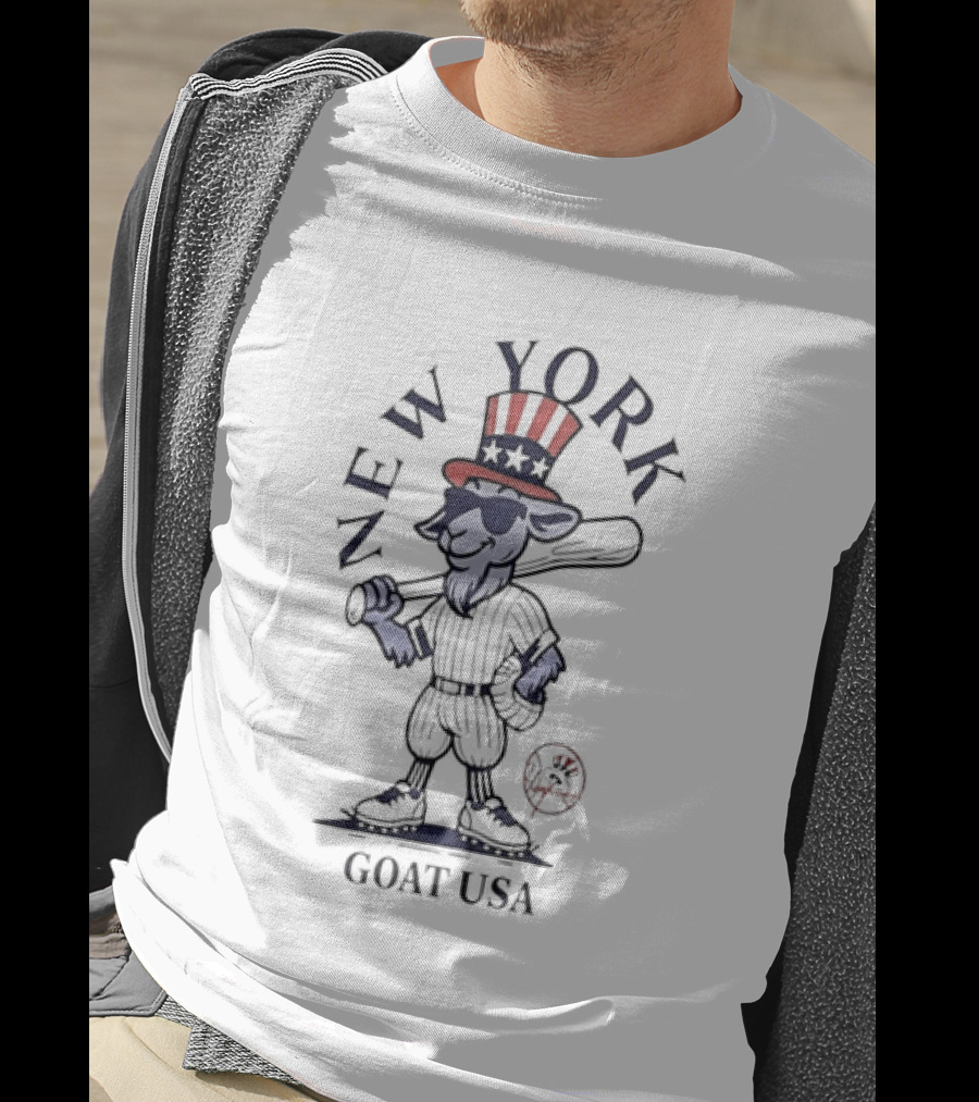 New York Yankees Goat USA Uncle Sam T-Shirt