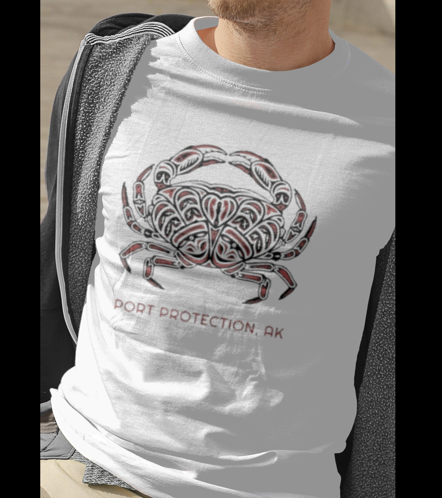 Port Protection AK Dungeness Crab Trending T-Shirt