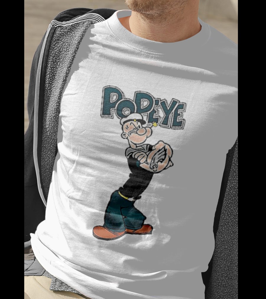 Philadelphia Eagles X Popeye I Yam What I Yam An Thats All I Yam T-Shirt