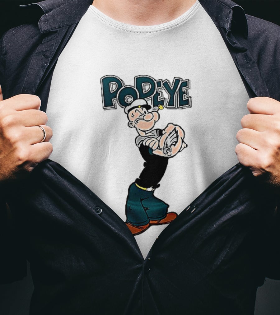 Philadelphia Eagles X Popeye I Yam What I Yam An Thats All I Yam T-Shirt