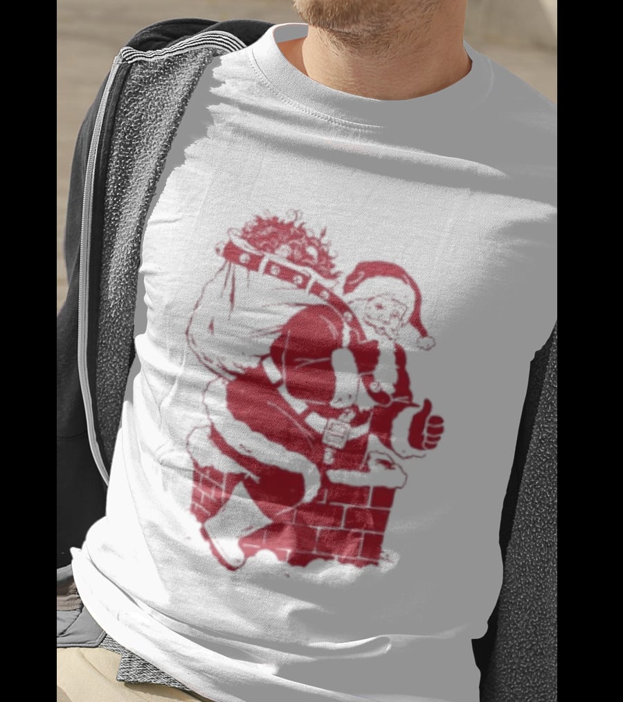 Trending Santa Claus Chimney Merry Christmas T-Shirt
