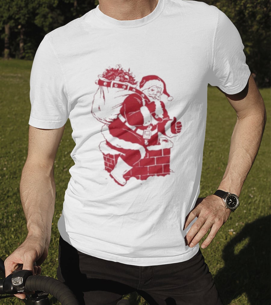 Trending Santa Claus Chimney Merry Christmas T-Shirt