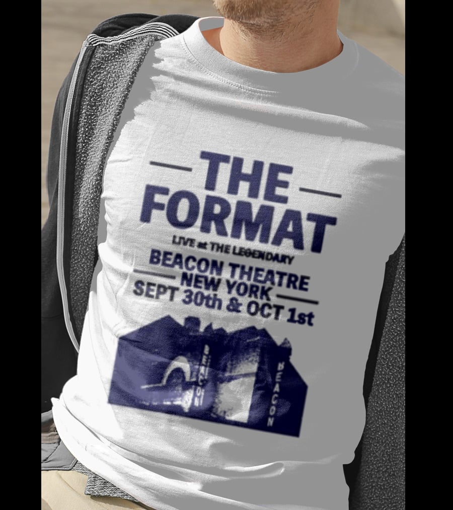 The Format Live At The Legendary Beacon Theatre New York Sept 30th & Oct 1st T-Shirt