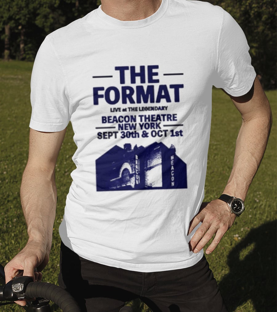 The Format Live At The Legendary Beacon Theatre New York Sept 30th & Oct 1st T-Shirt