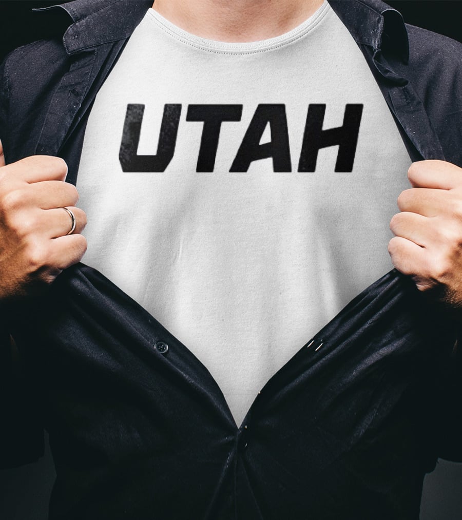 Utah Mammoth One Piece Luffy Pose Anime T-Shirt