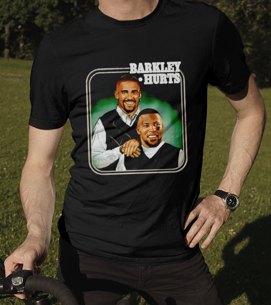 Barkley Hurts Philadelphia Eagles Comedy Show Parody 90s T-Shirt