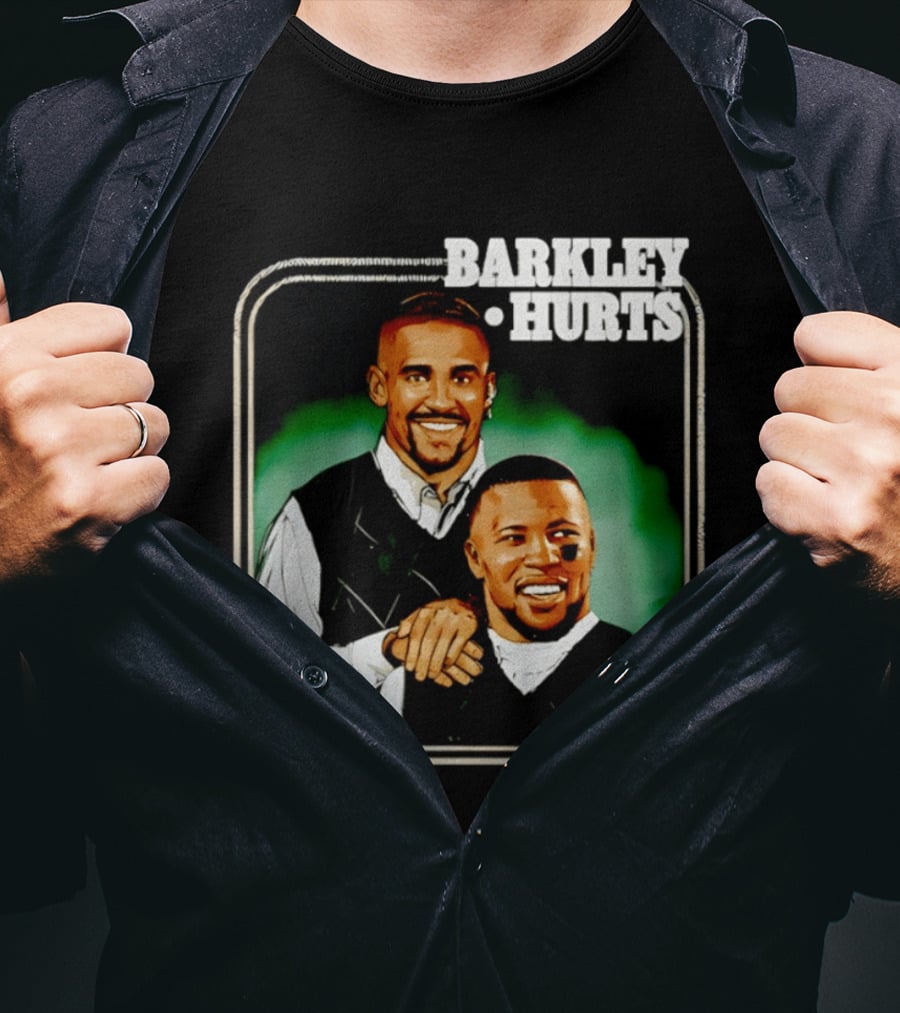 Barkley Hurts Philadelphia Eagles Comedy Show Parody 90s T-Shirt