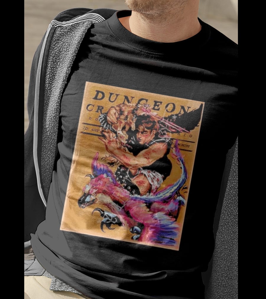 Dungeon Crawler Carl Goddamnit Donut Fantasy Adventure Art By Andrew Bowser T-Shirt