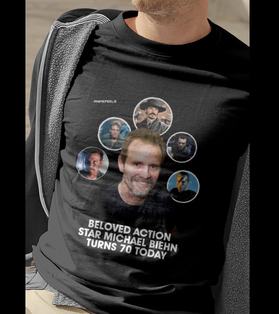 Beloved Action Star Michael Biehn Turns 70 Today AnimeFeels T-Shirt