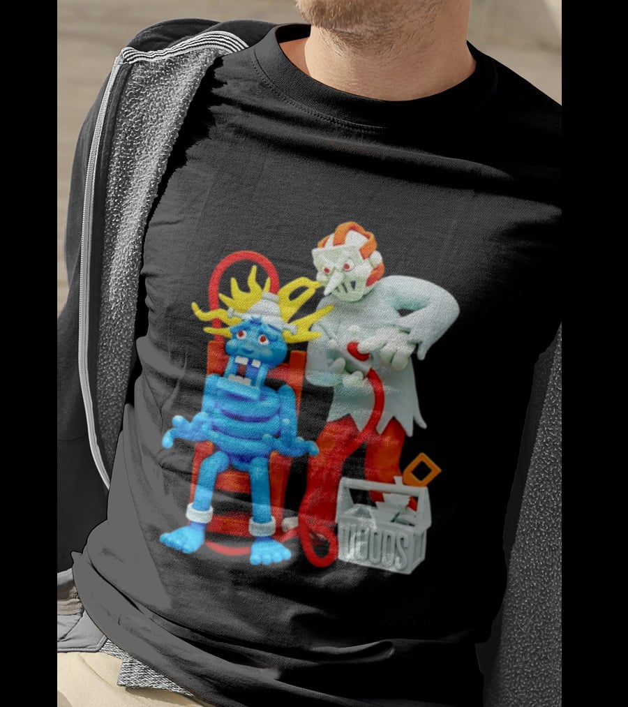 Friday The 13th Jason Voorhees Electrocution Scene Woods T-Shirt