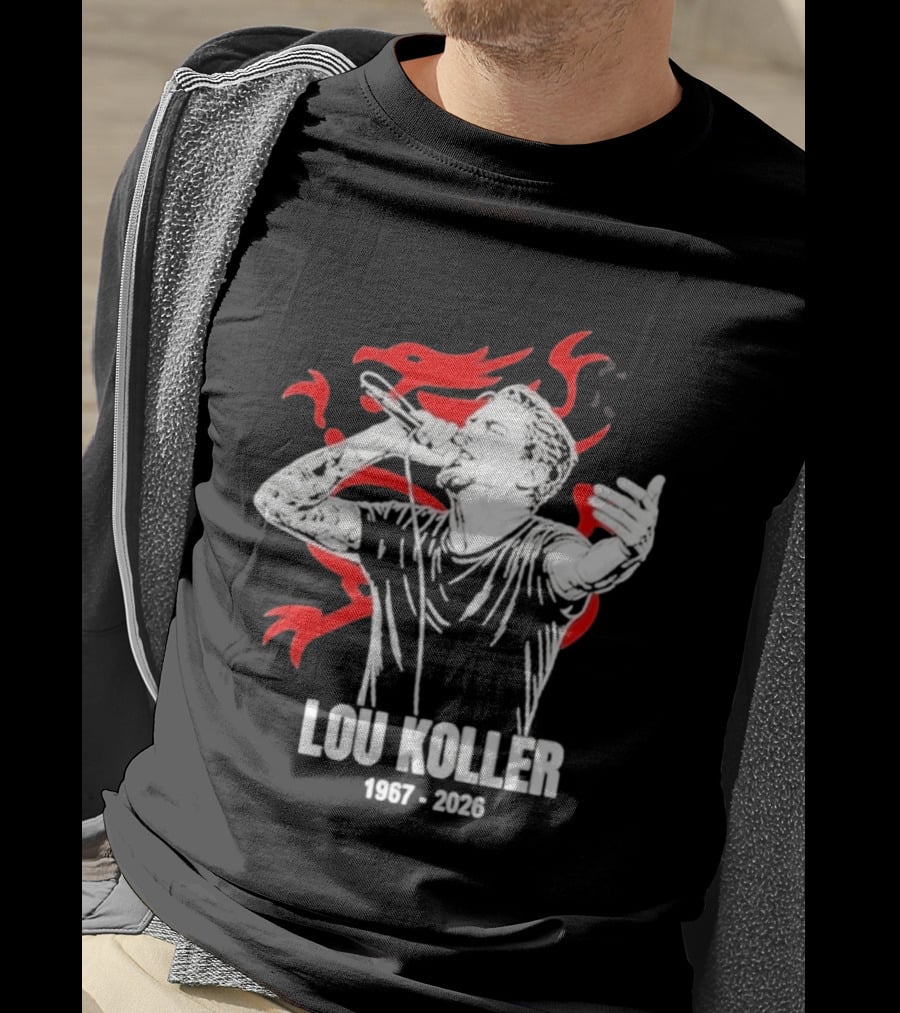 Lou Koller 1967 2026 Sick Of It All Mic Dragon T-Shirt
