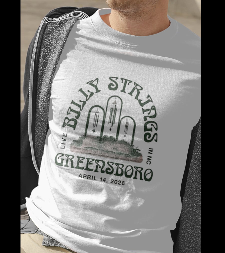 Billy Strings Live Greensboro April 14 2026 T-Shirt