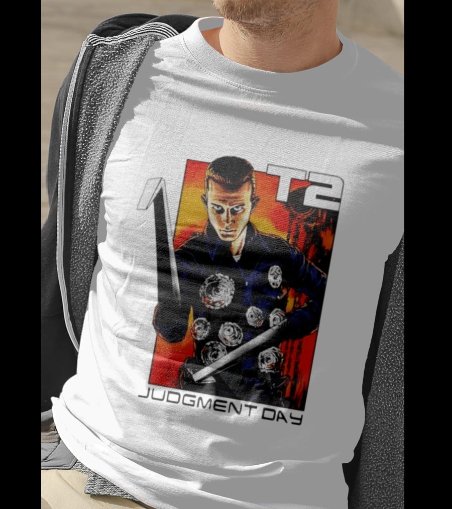 T2 Judgment Day 1000 Iconic Scene T-Shirt
