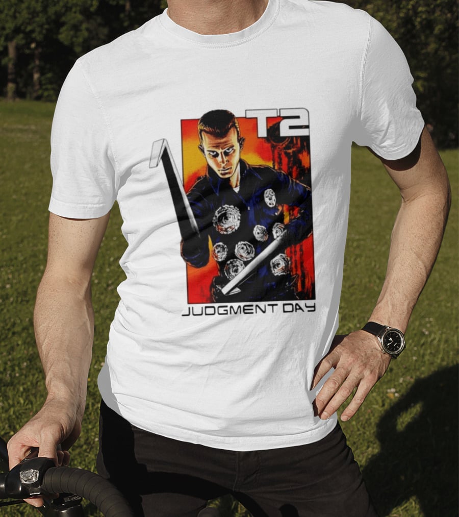 T2 Judgment Day 1000 Iconic Scene T-Shirt
